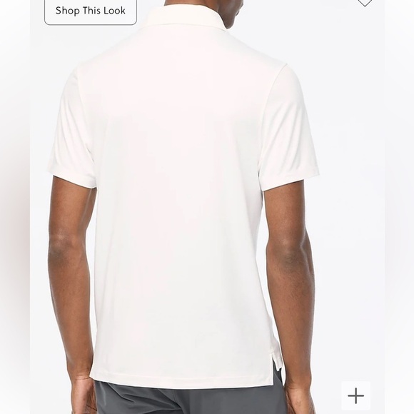 J Crew Factory Performance polo shirt in White size XL NWT BN775 - Picture 2 of 10